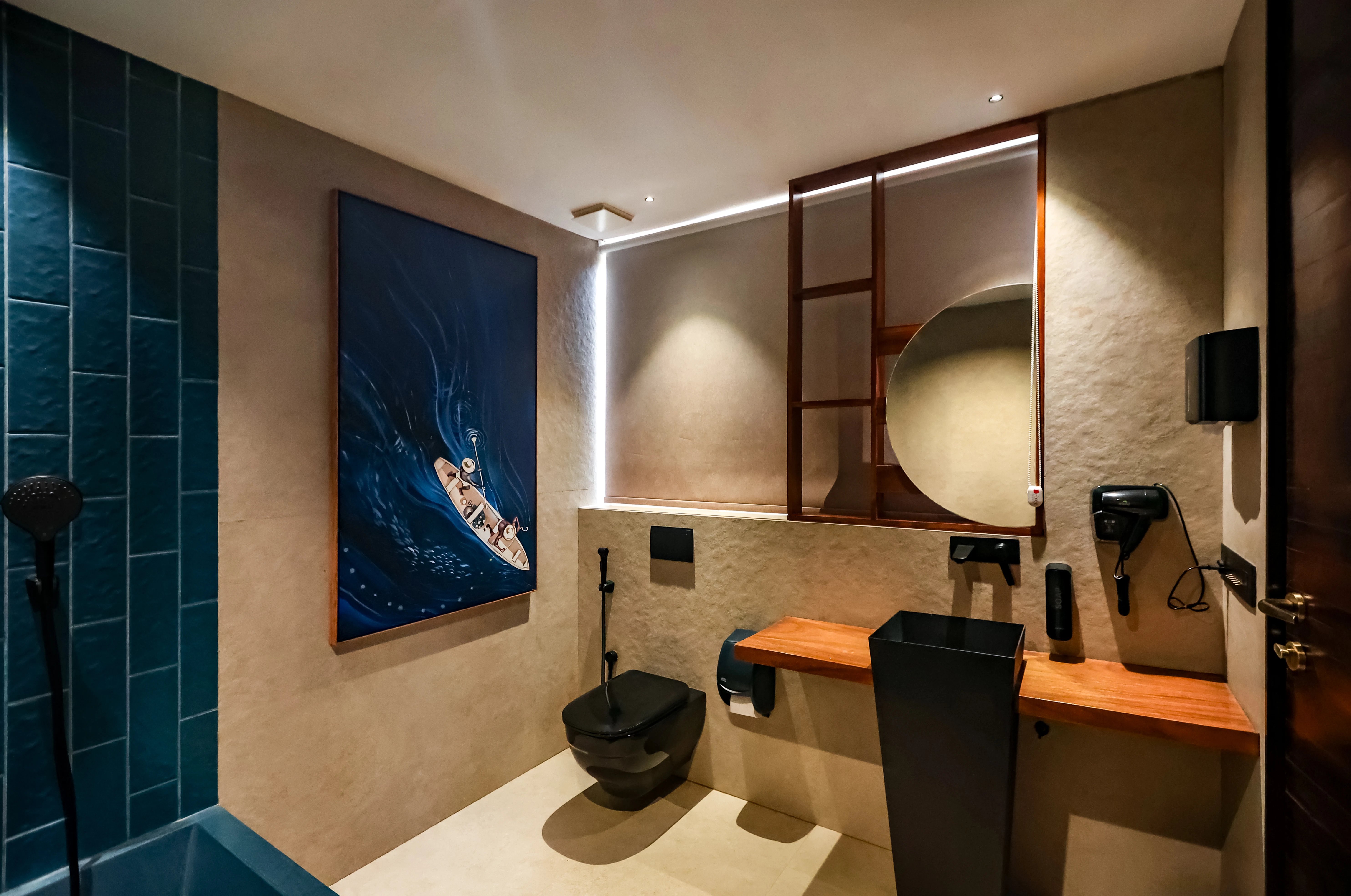 Breeze villa living area